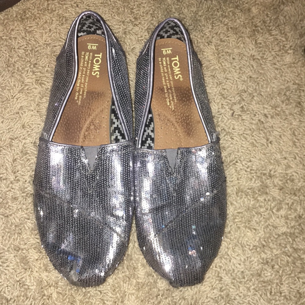 Sequin Toms